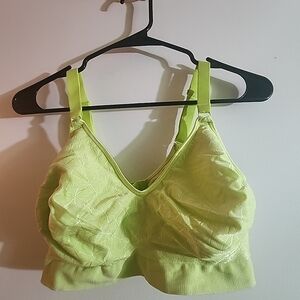 Bali Lime Green Women's Intimate Wirefree Comfort Bra